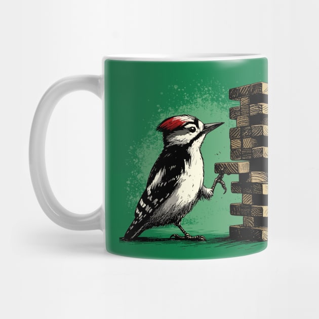 Woodpecker's Jenga by GoshWow®